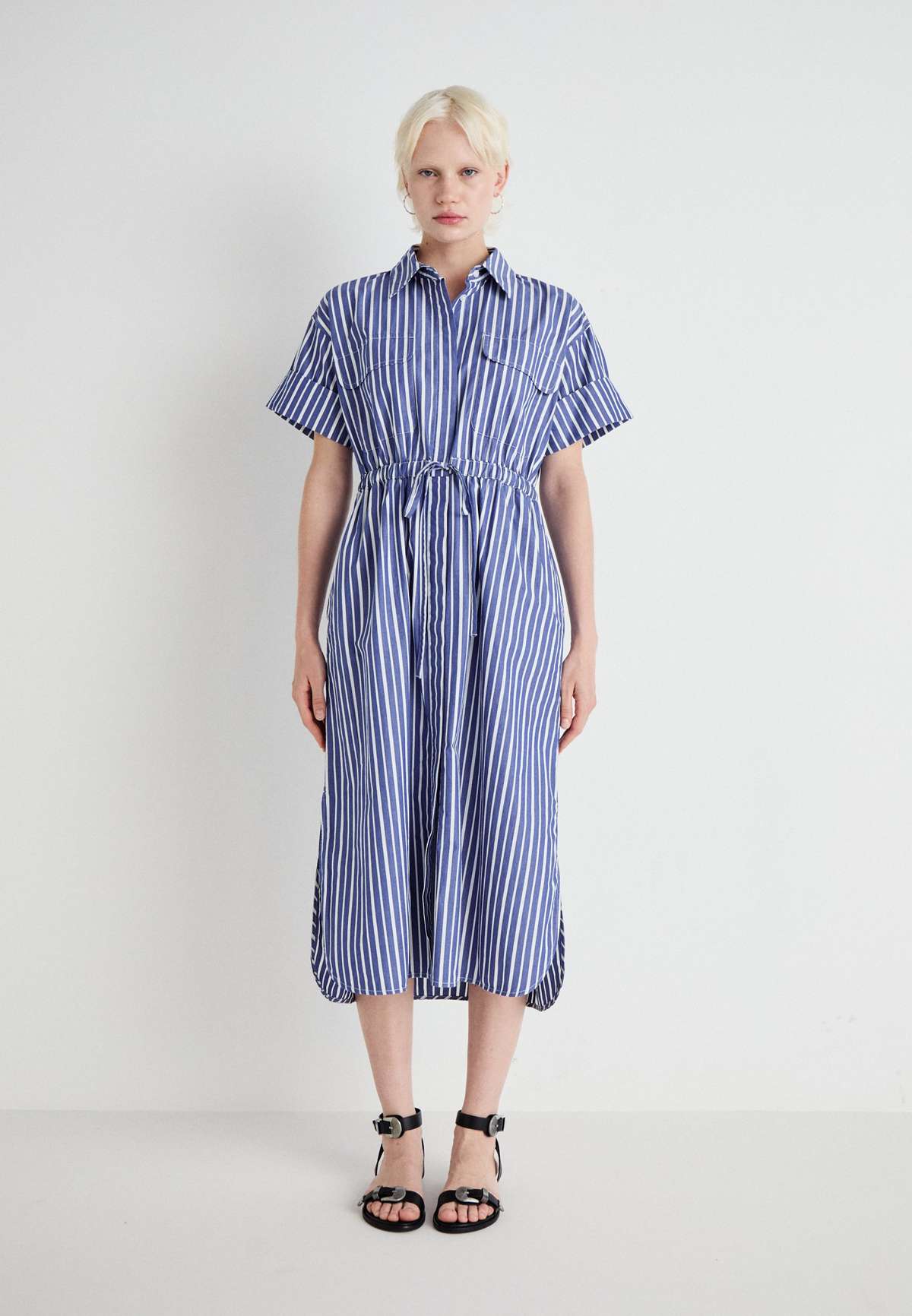 Платье-блузка CUTOUT MIDI SHIRTDRESS