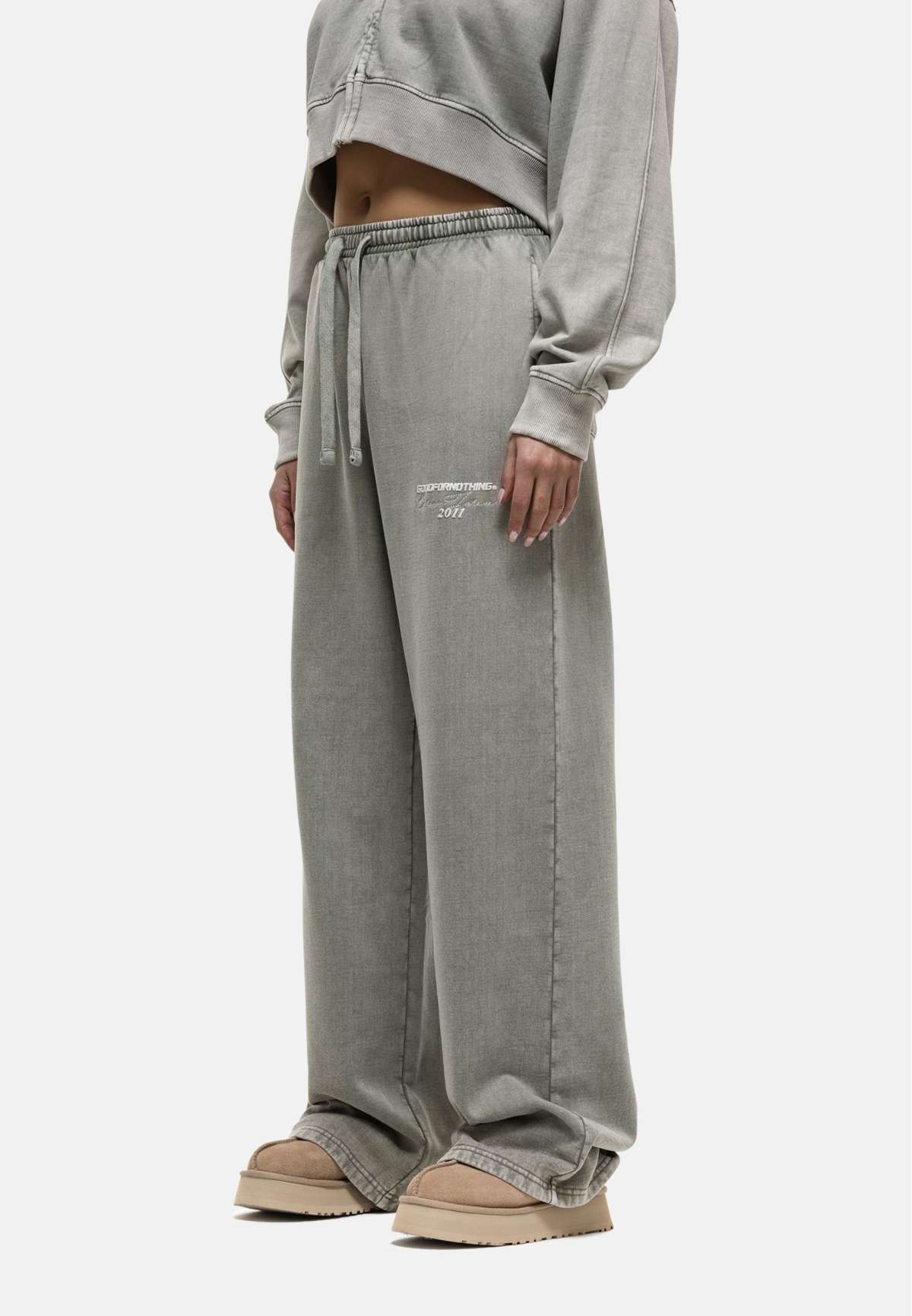 Брюки FOREVER FOREST FOG WIDE LEG JOGGERS