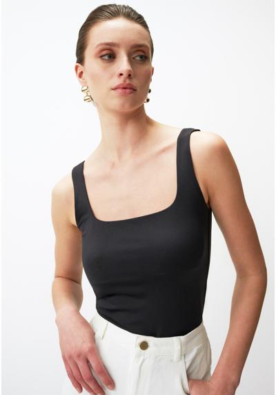 Топ SQUARE NECK SLEEVELESS