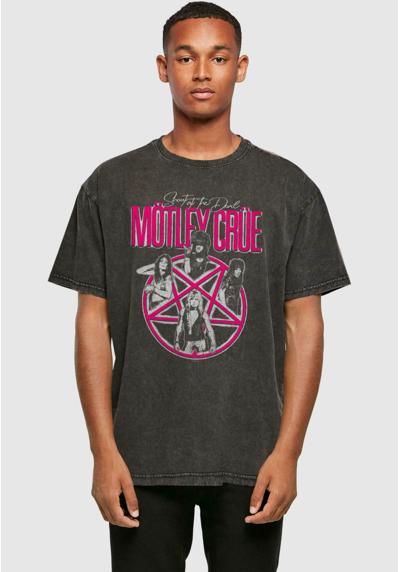 MOTLEY CRUE - VINTAGE SHOUT AT THE DEVIL ACID WASHED HEAVY - T-Shirt print MOTLEY CRUE MOTLEY CRUE