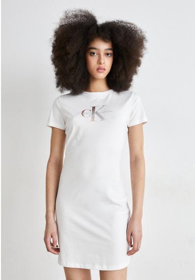 Трикотажное платье DIFFUSED MONOLOGO DRESS