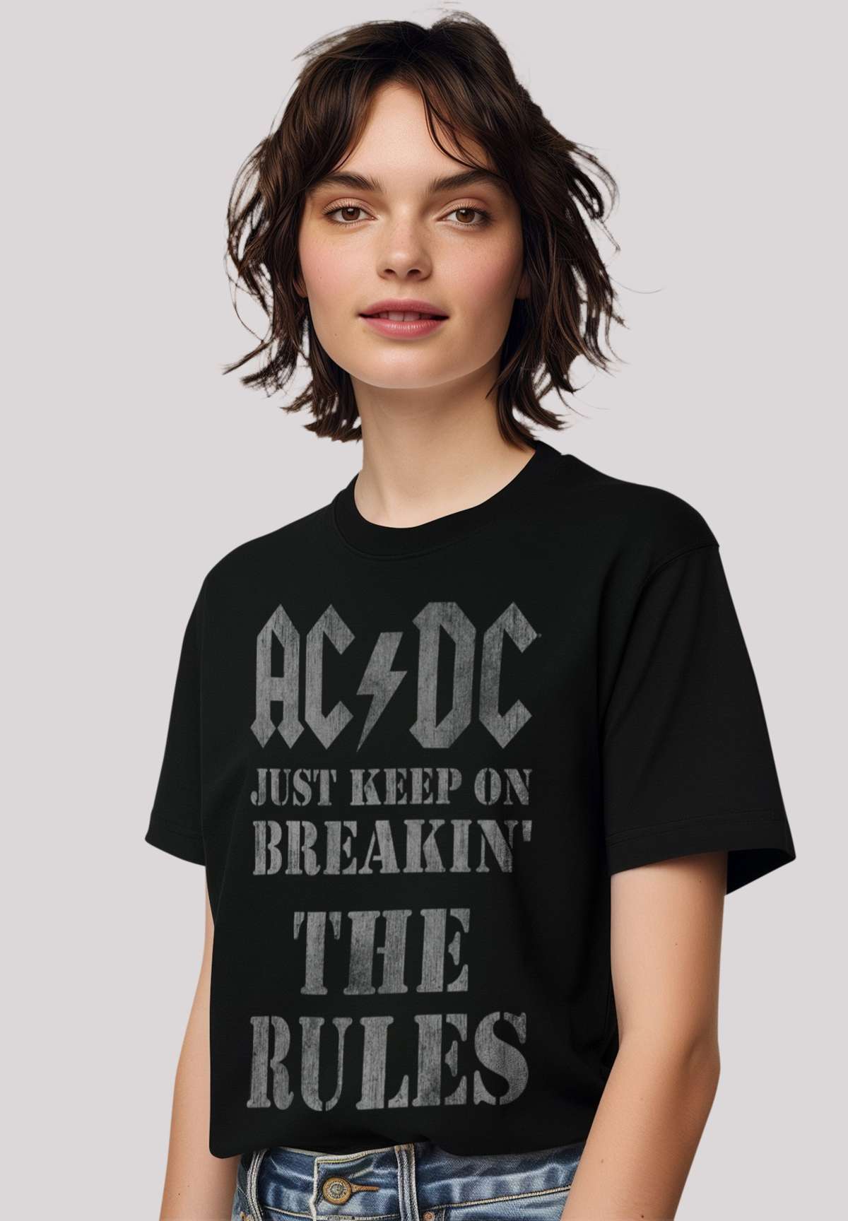 Футболка AC/DC JUST KEEP ON BREAKING THE RULES