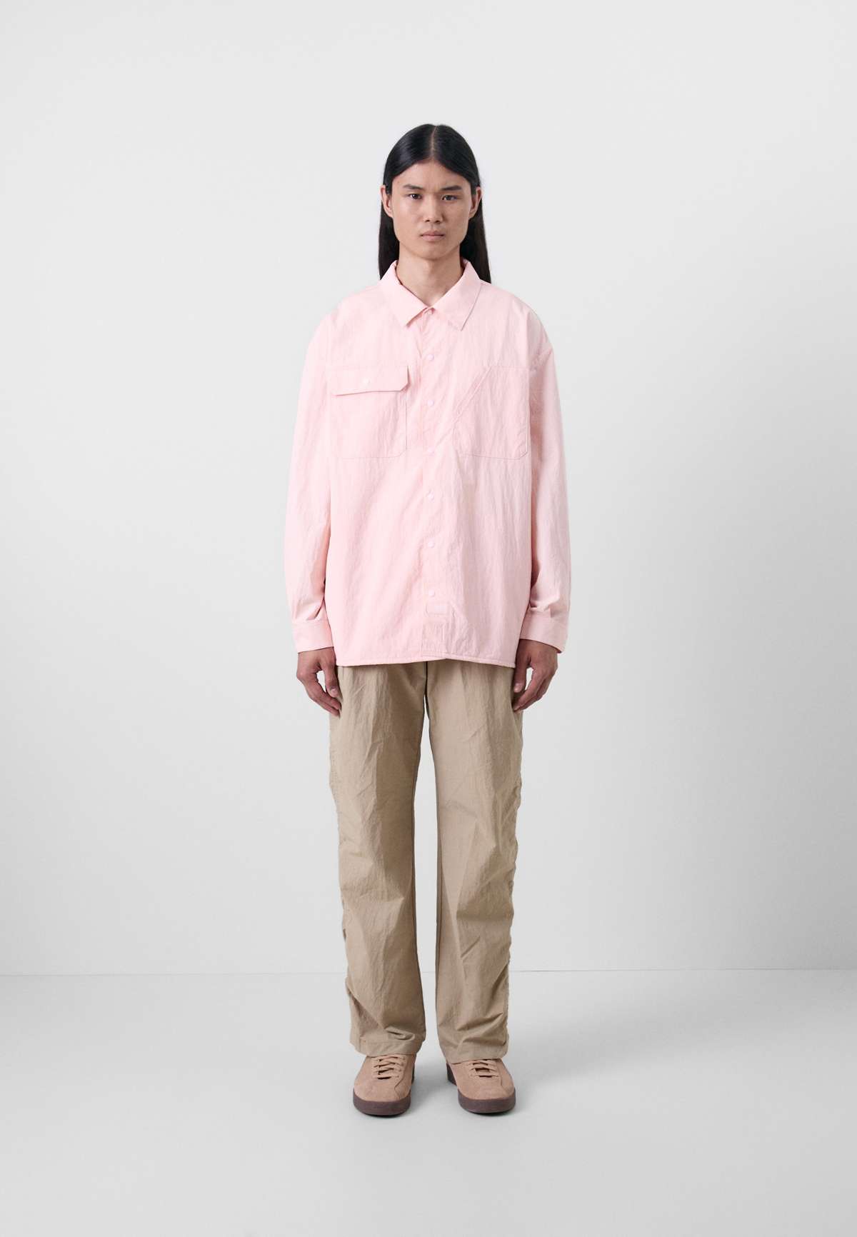 Рубашка OVERSIZED FIT PIECED WORKSHIRT UNISEX