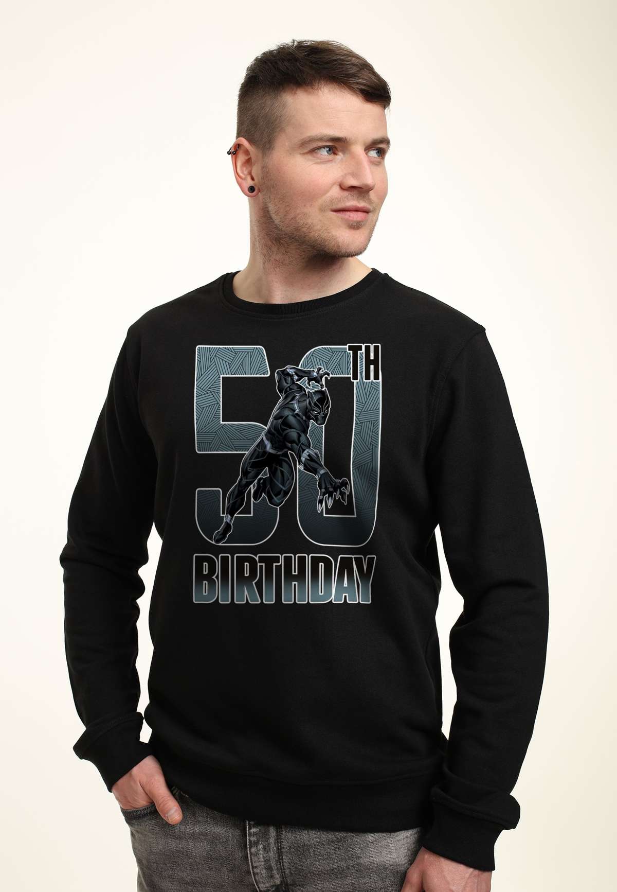 Кофта AVENGERS CLASSIC BLACK PANTHER 50TH BDAY