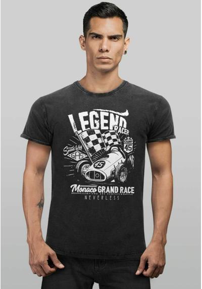 Футболка VINTAGE AUTO RENNEN LEGEND RACER HOTROD OLDSCHOOL O