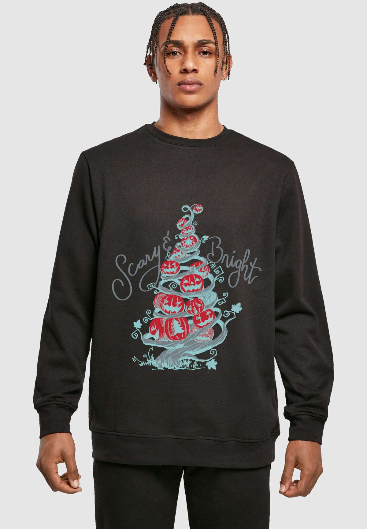 Кофта THE NIGHTMARE BEFORE CHRISTMAS-SCARY AND BRIGHT CREWNECK