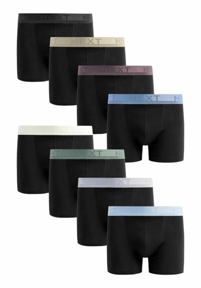 Боксеры TEXTURED COLOUR WAISTBAND 8 PACK