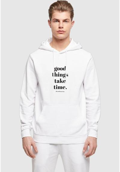 Пуловер GOOD THINGS TAKE TIME BASIC