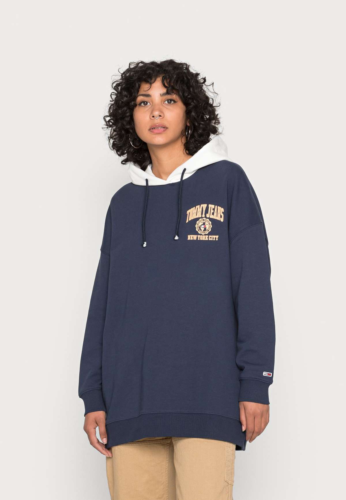 Кофта OVERSIZED COLLEGE LOGO HOODIE