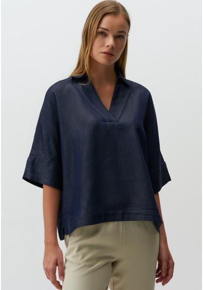 Блузка TURTLENECK DENIM BLOUSE