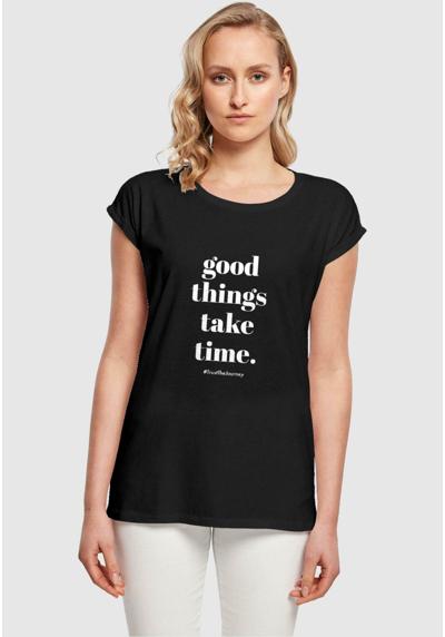 Футболка GOOD THINGS TAKE TIME