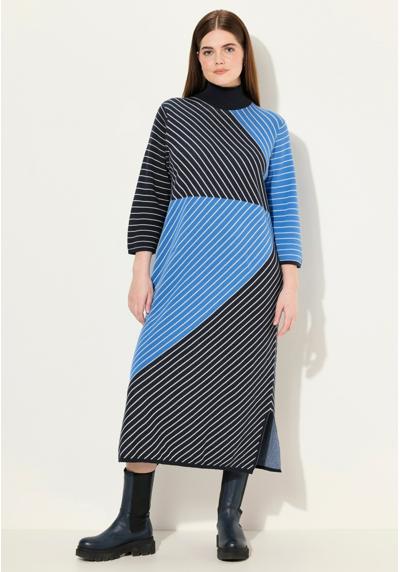 Трикотажное платье COLORBLOCK STRIPED 3/4 SLEEVE