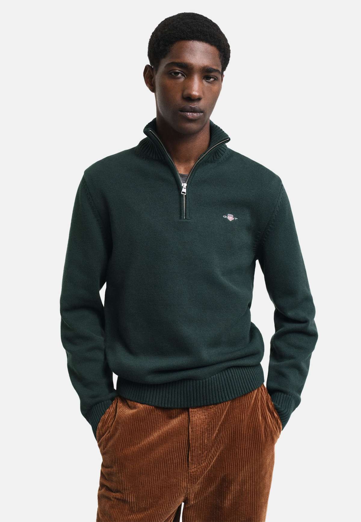 Пуловер CASUAL HALF ZIP