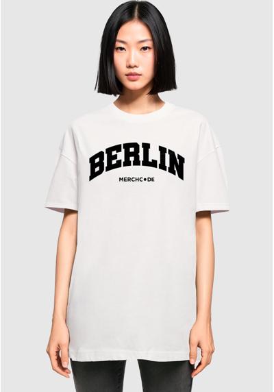 Футболка BERLIN WORDING OVERSIZED BOYFRIEND