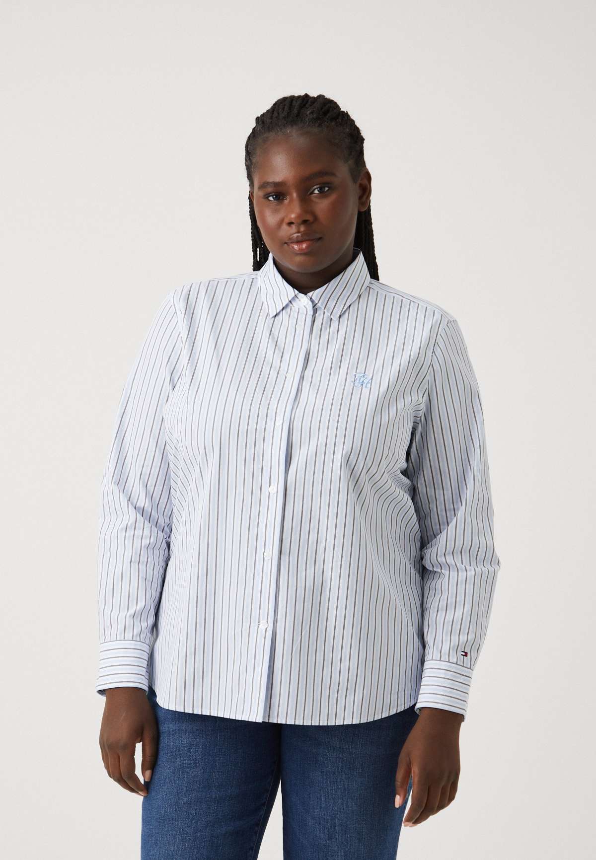 Блуза-рубашка STRIPE REGULAR SHIRT