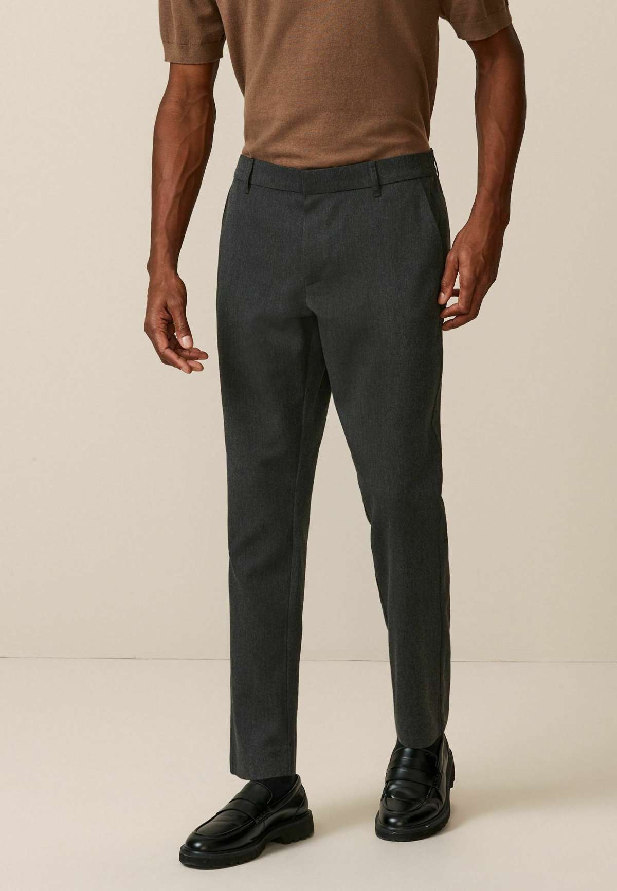 Брюки REGULAR FIT PLAIN FRONT JOGGERS