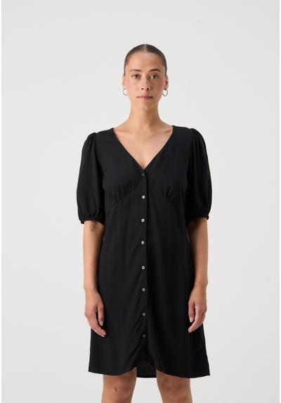 Платье-блузка V BUTTON FRONT DRESS