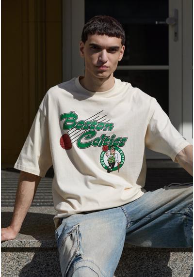 NBA BOSTON CELTICS SCRIPT OVERSIZE TEE - Vereinsmannschaften NBA BOSTON CELTICS SCRIPT OVERSIZE TEE