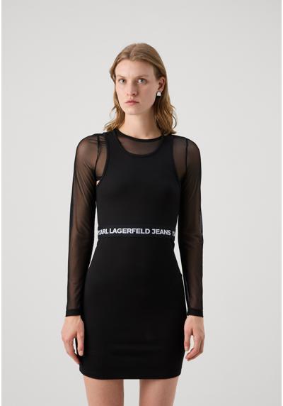 Платье-футляр FITTED MINI DRESS 2-IN-1