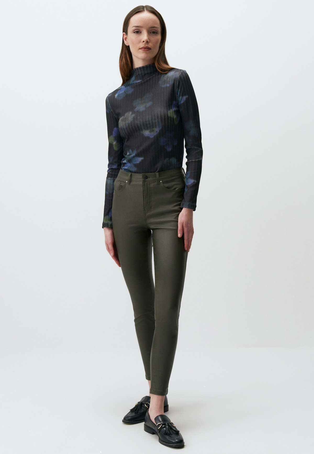 Кофта HALF TURTLENECK PATTERNED