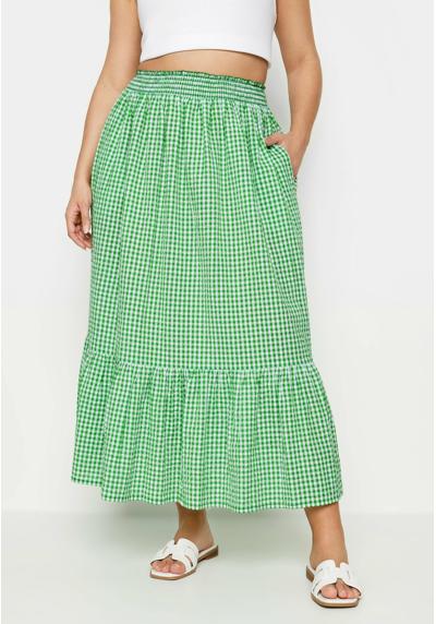 Юбка GINGHAM TIERED PURE
