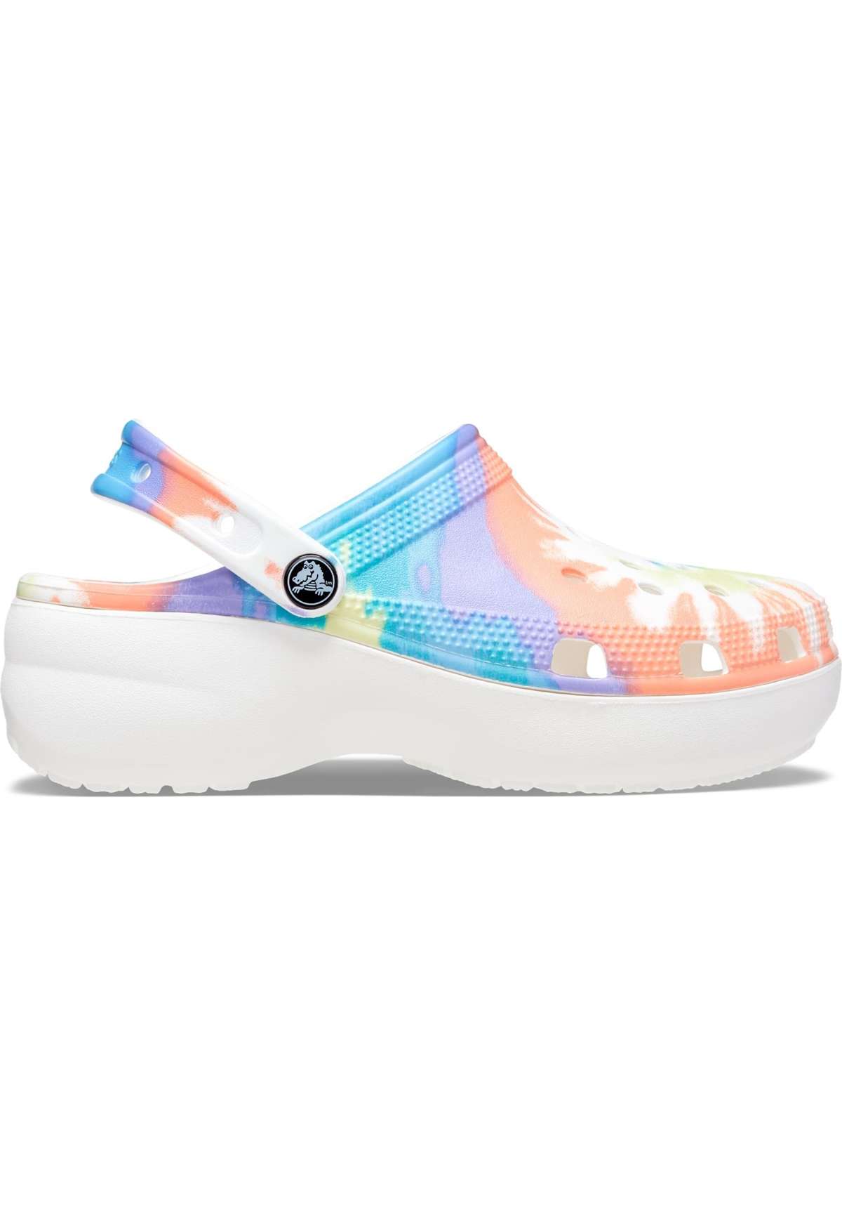 Шлепанцы CLASSIC PLATFORM TIE DYE