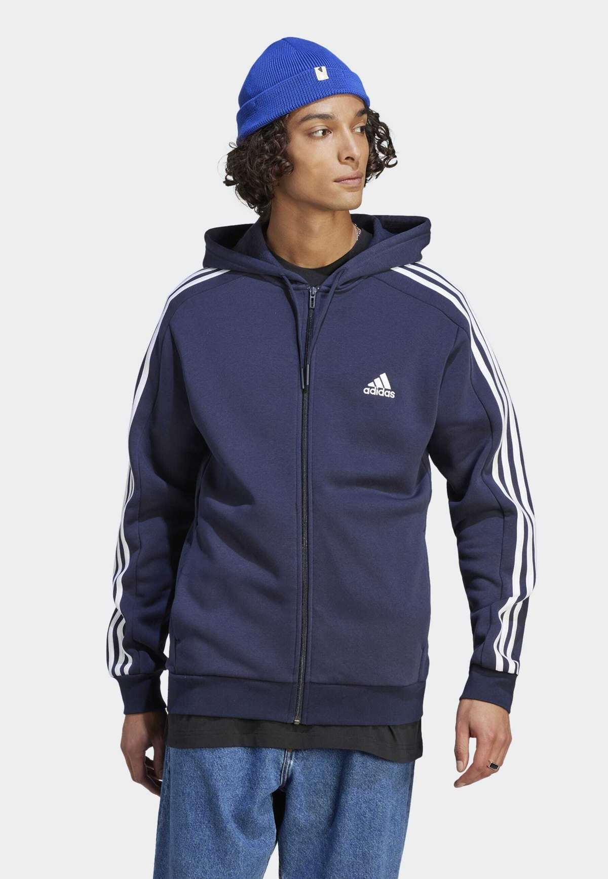 Жакет ESSENTIALS 3 STRIPES FULL ZIP