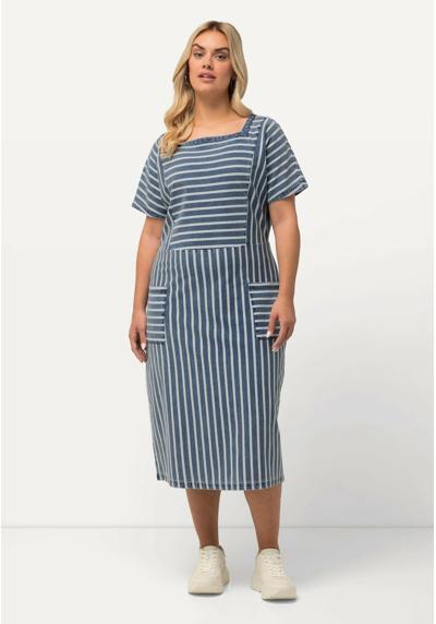 Платье STRIPED SHORT SLEEVE