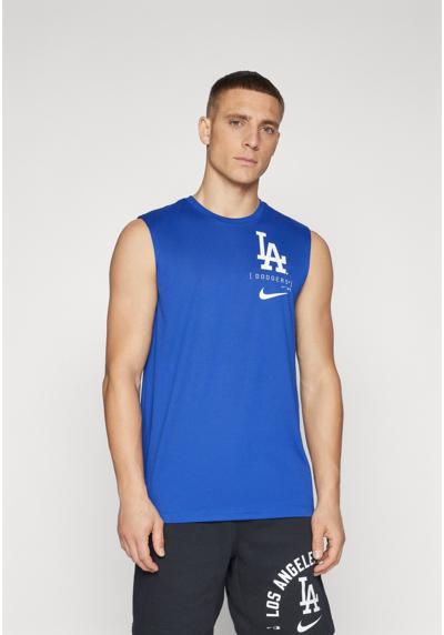 Топ LOS ANGELES DODGERS LARGE MUSCLE LOGO TANK LOS ANGELES DODGERS LARGE MUSCLE LOGO TANK