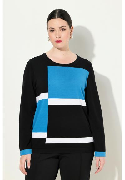 Пуловер COLOR BLOCK LONG SLEEVE