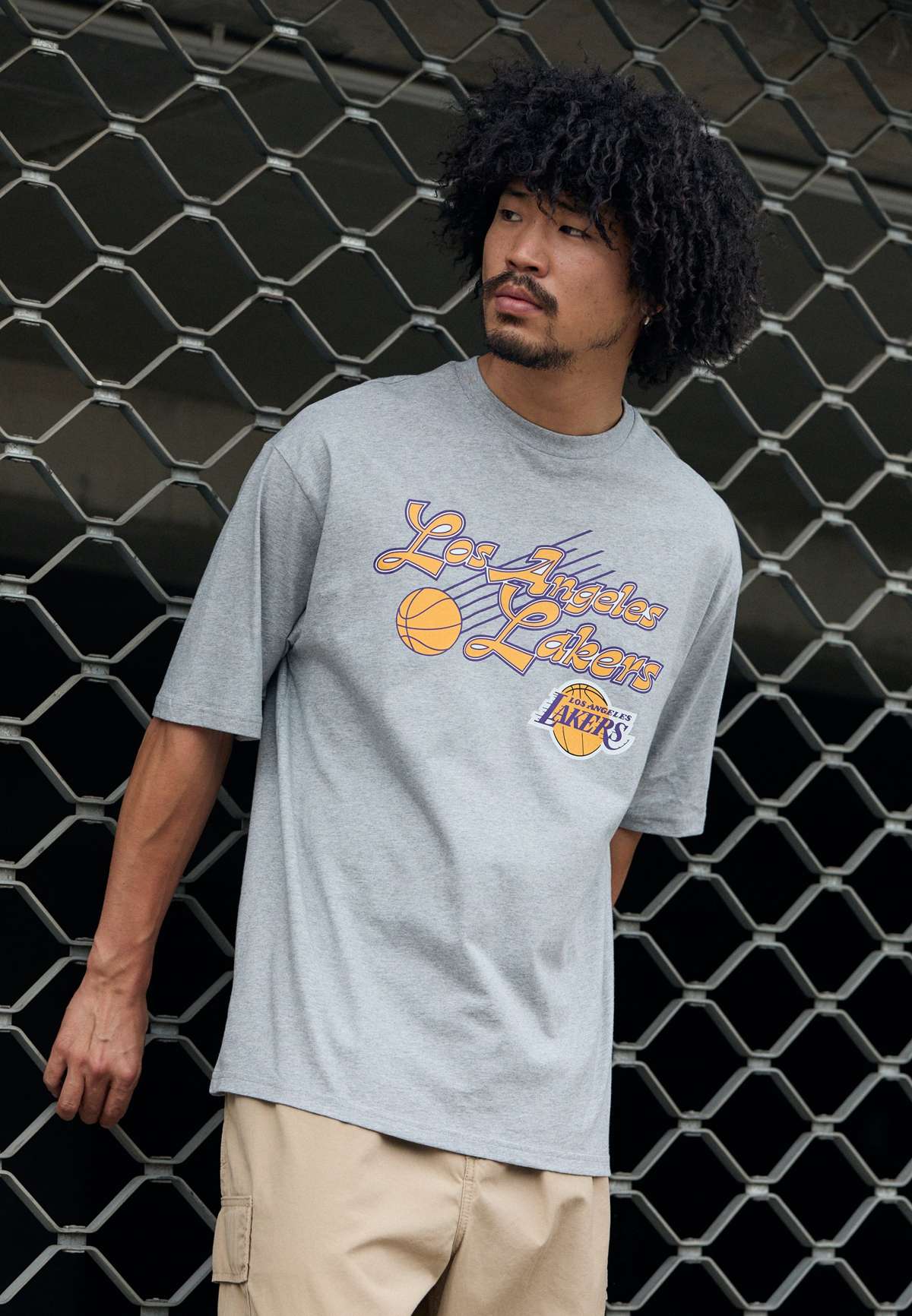 Футболка NBA LOS ANGELES LAKERS SCRIPT TEE