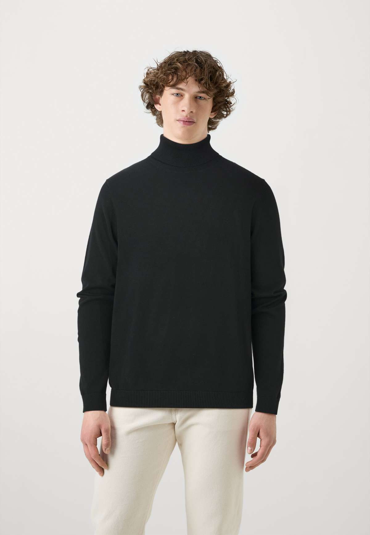 Пуловер JJEBASIC KNIT ROLL NECK