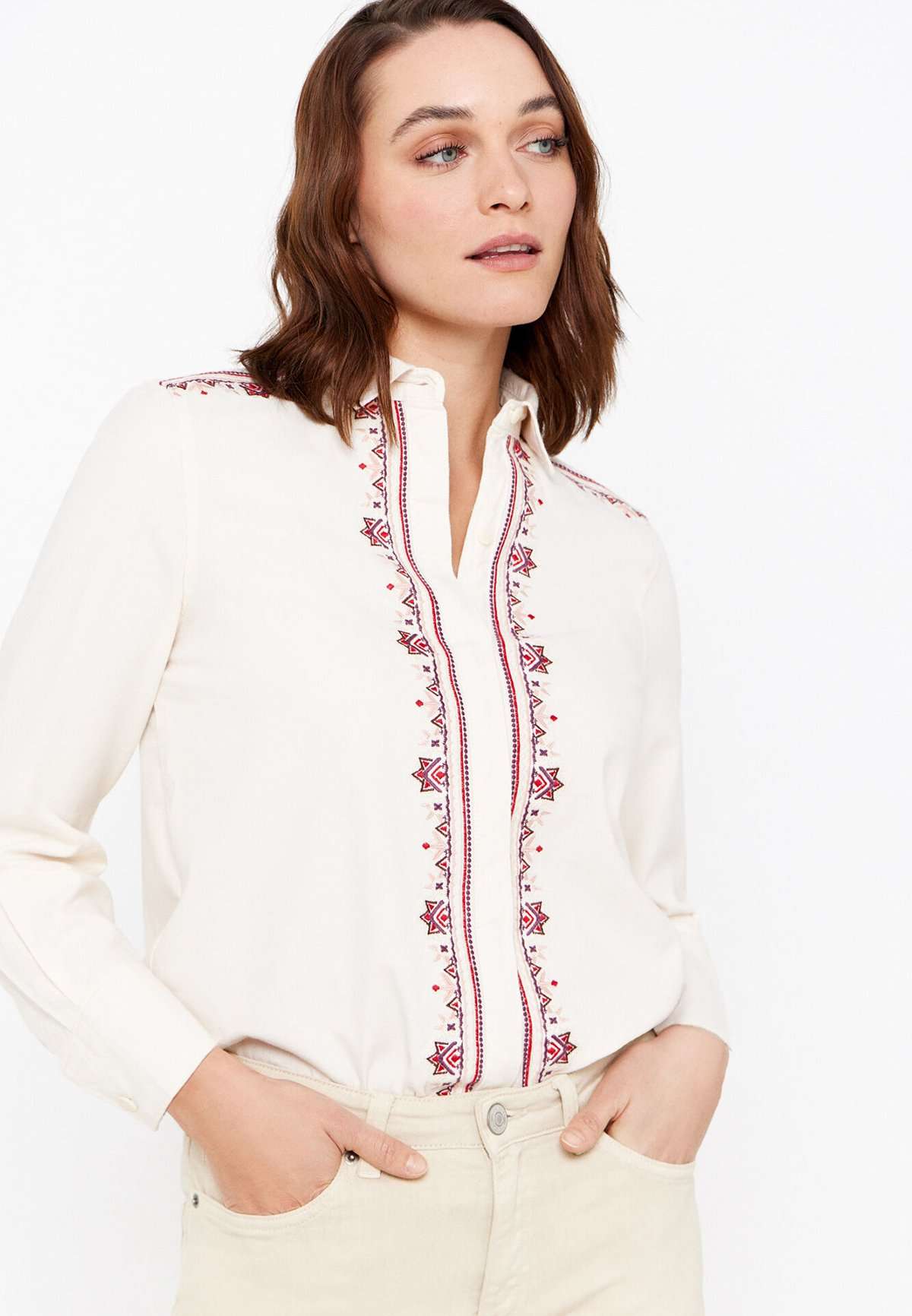 Блуза-рубашка EMBROIDERY