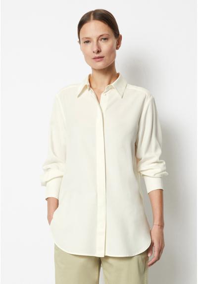 Блуза-рубашка LONG SLEEVE HIDDEN BUTTON PLACKET SOLID