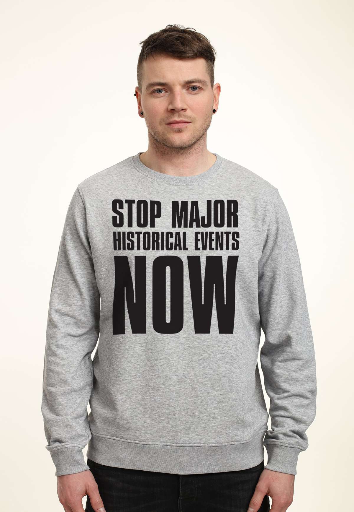 Кофта STOP MAJOR HISTORICAL EVENTS NOW