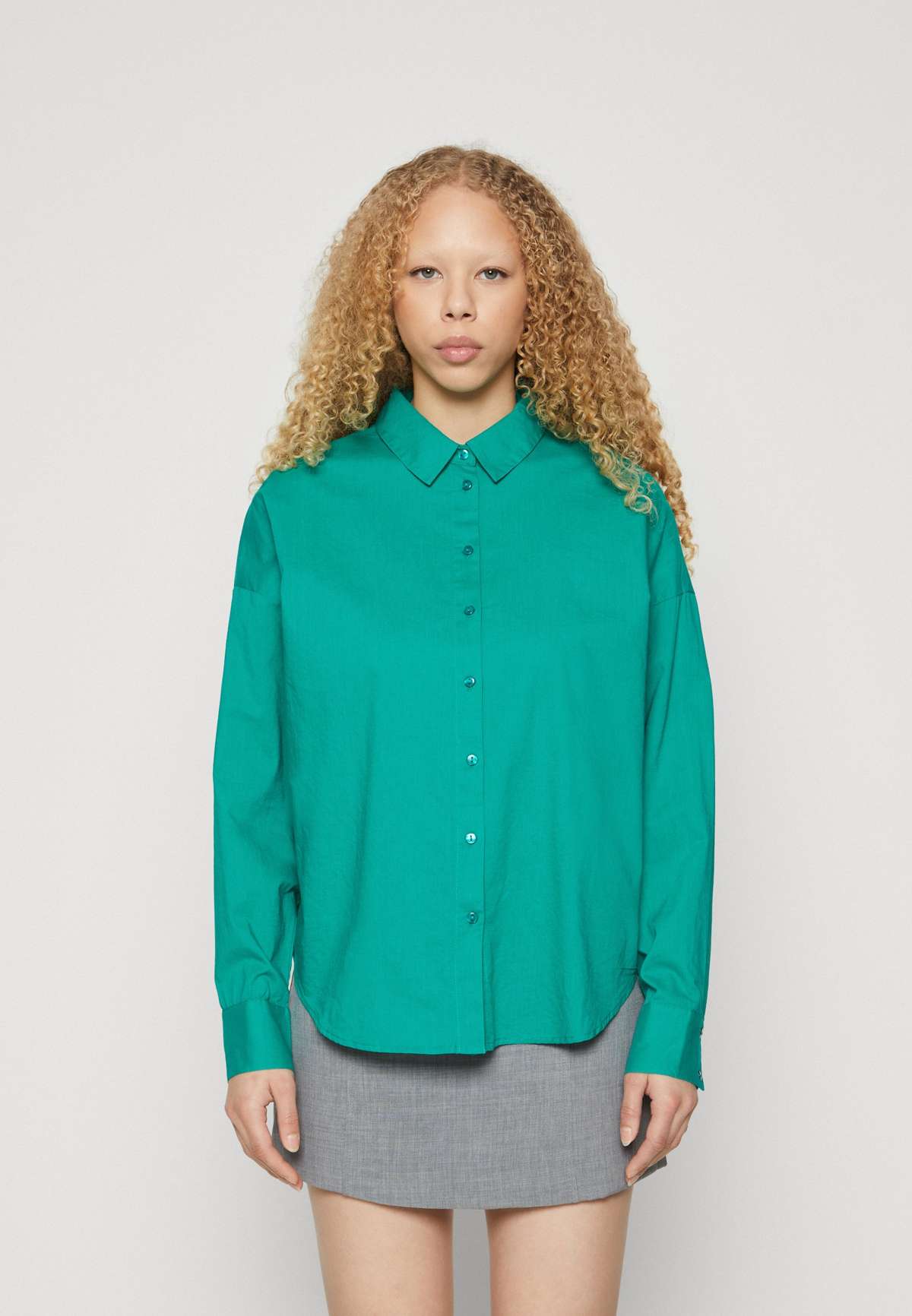 Блуза-рубашка PCTANNE LOOSE SHIRT