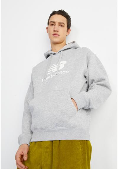 Пуловер ESSENTIALS STACKED LOGO BRUSHED HOODIE