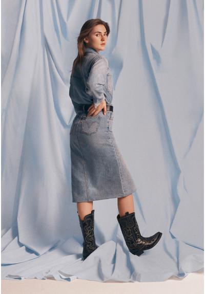 Платье WESTERN DENIM MIDI DRESS