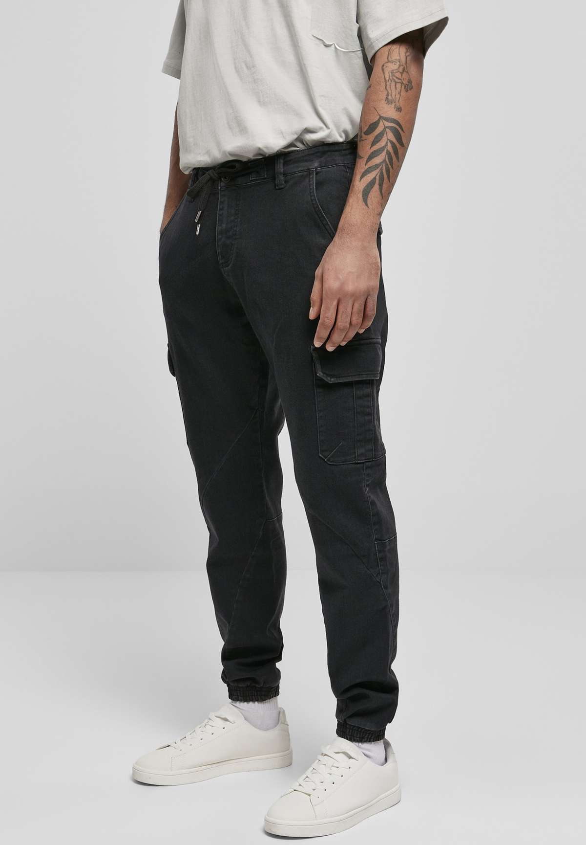 Брюки-карго KNITTED CARGO JOGGING PANTS