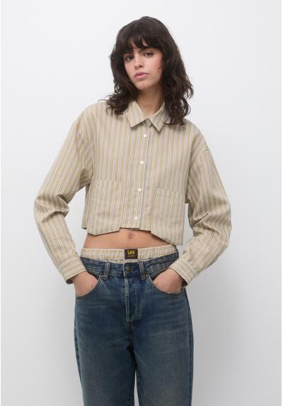 Блуза-рубашка STRIPED CROPPED LEE