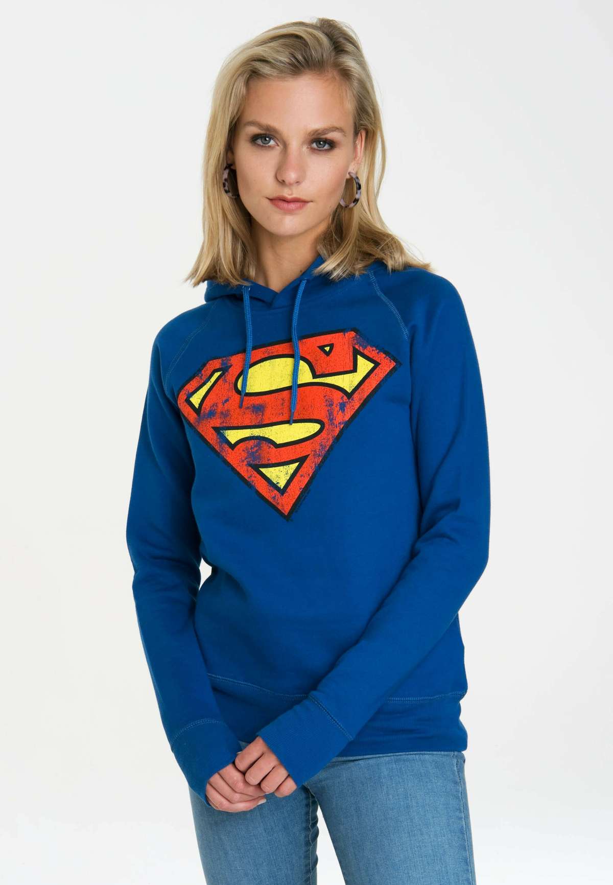 Пуловер KAPUZENPULLOVER SUPERMAN-LOGO