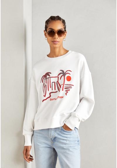 Кофта SLOUCHY PUFFED SLEEVED GRAPHIC