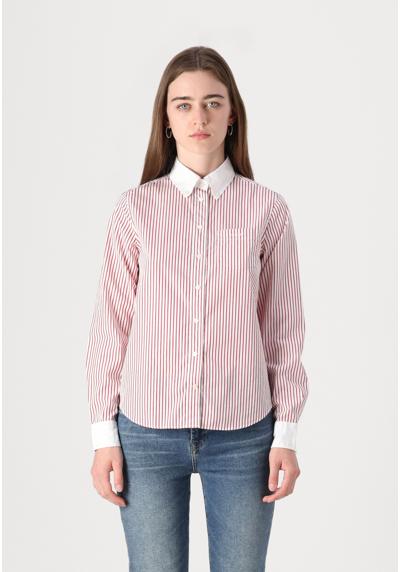 Блуза-рубашка CONTRAST STRIPED SHIRT