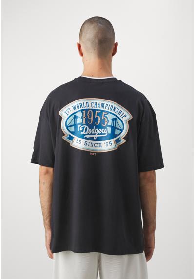 MLB LOS ANGELES DODGERS WORLD SERIES DROP SHOULDER TEE - Vereinsmannschaften