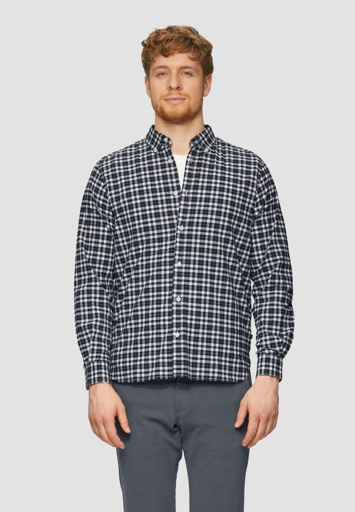 Рубашка REGULAR FIT KARIERTES MIT BUTTON-DOWN-KRAGEN