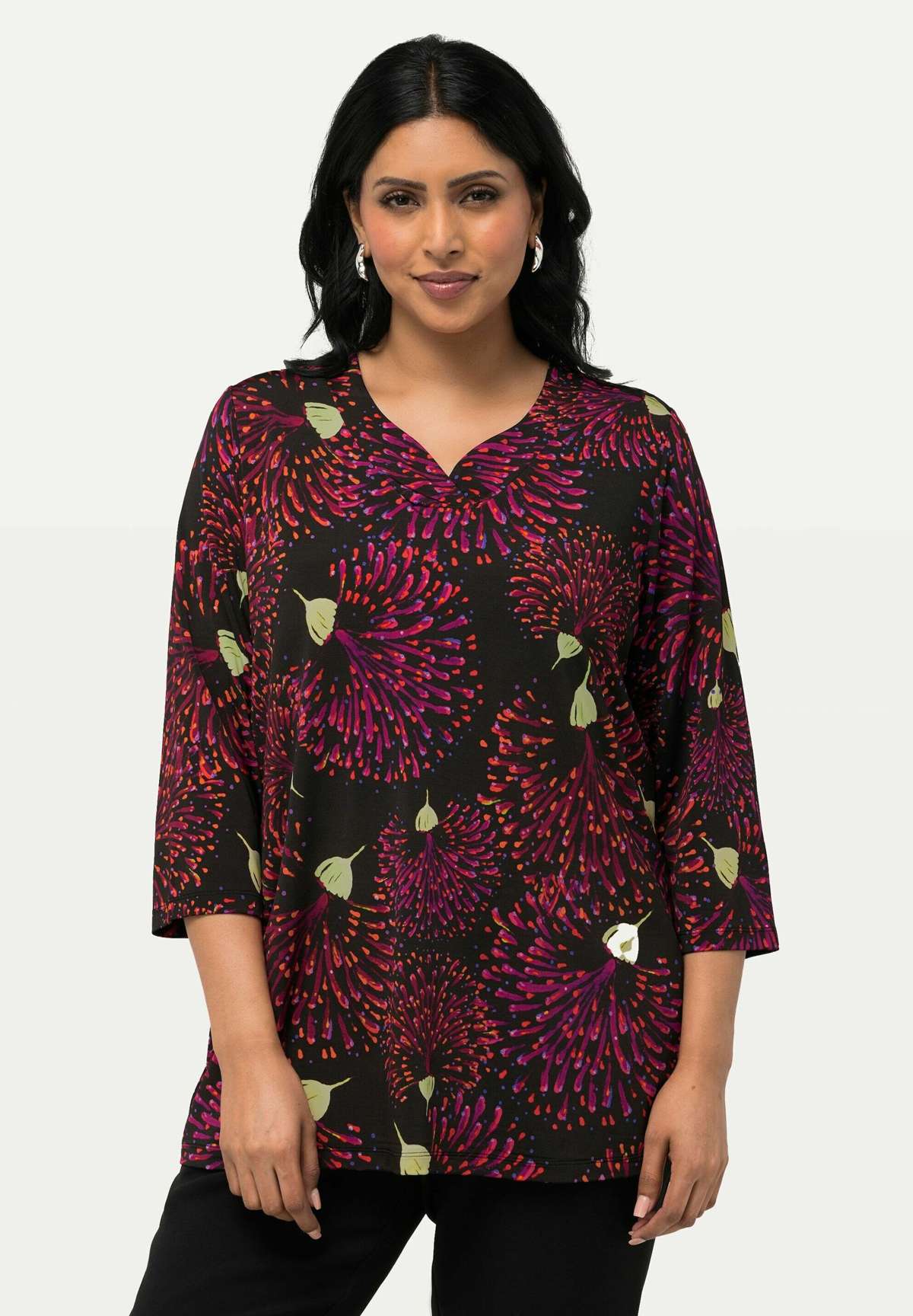 Кофта FLORAL SWEETHEART V-NECK