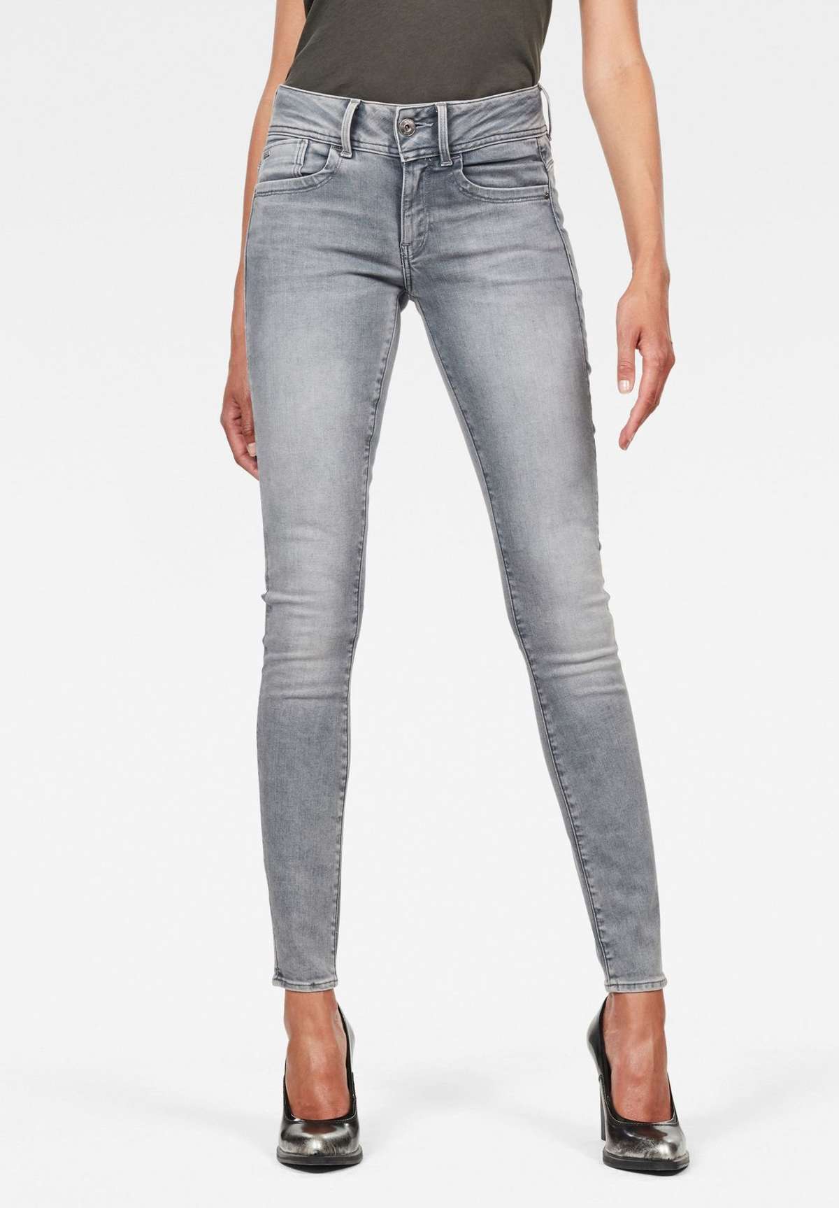 Джинсы LYNN MID SKINNY