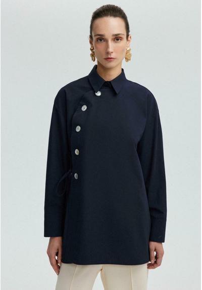 Блузка ASYMMETRIC WITH SHEEL BUTTONS
