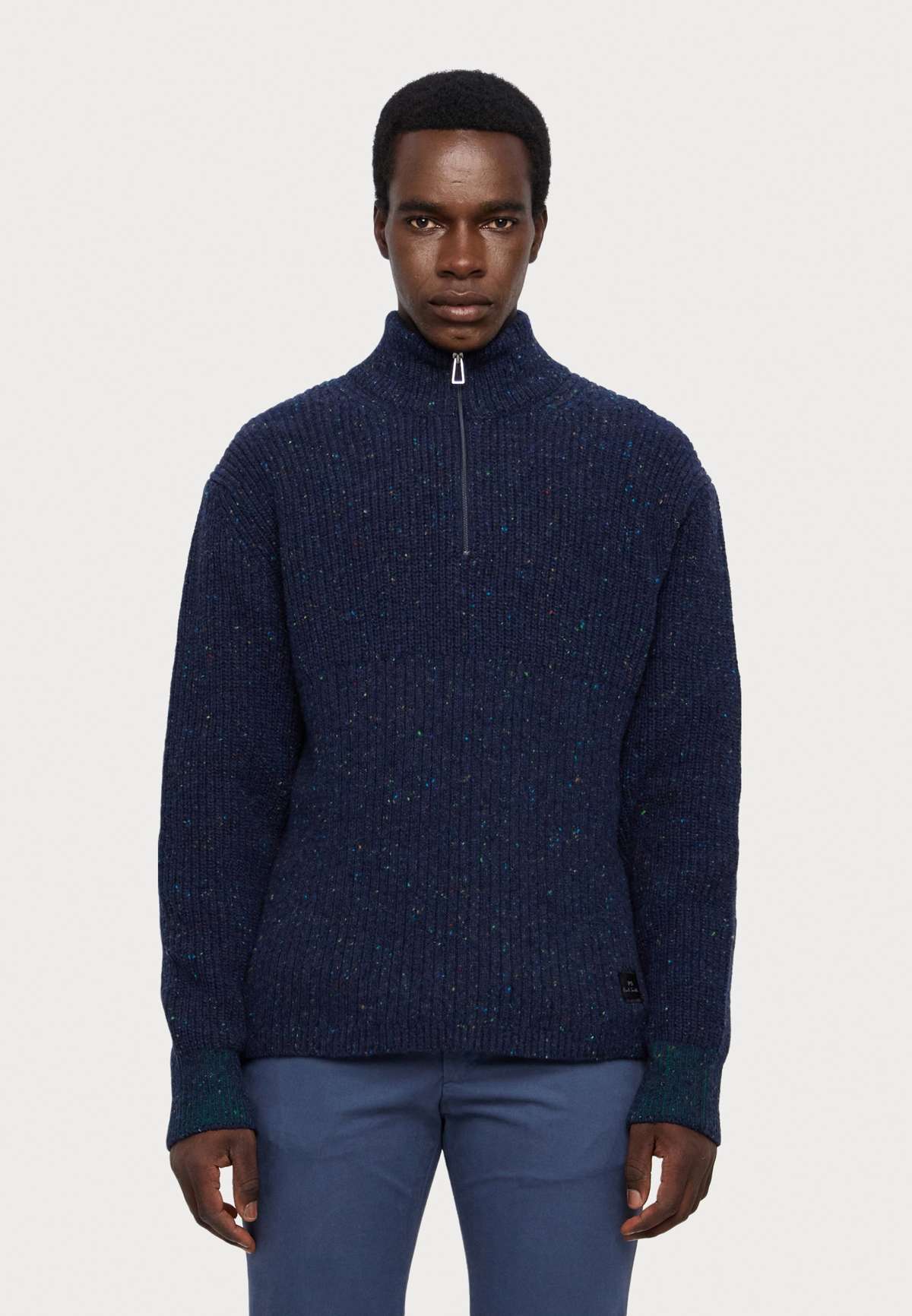 Пуловер SWEATER ZIP NECK