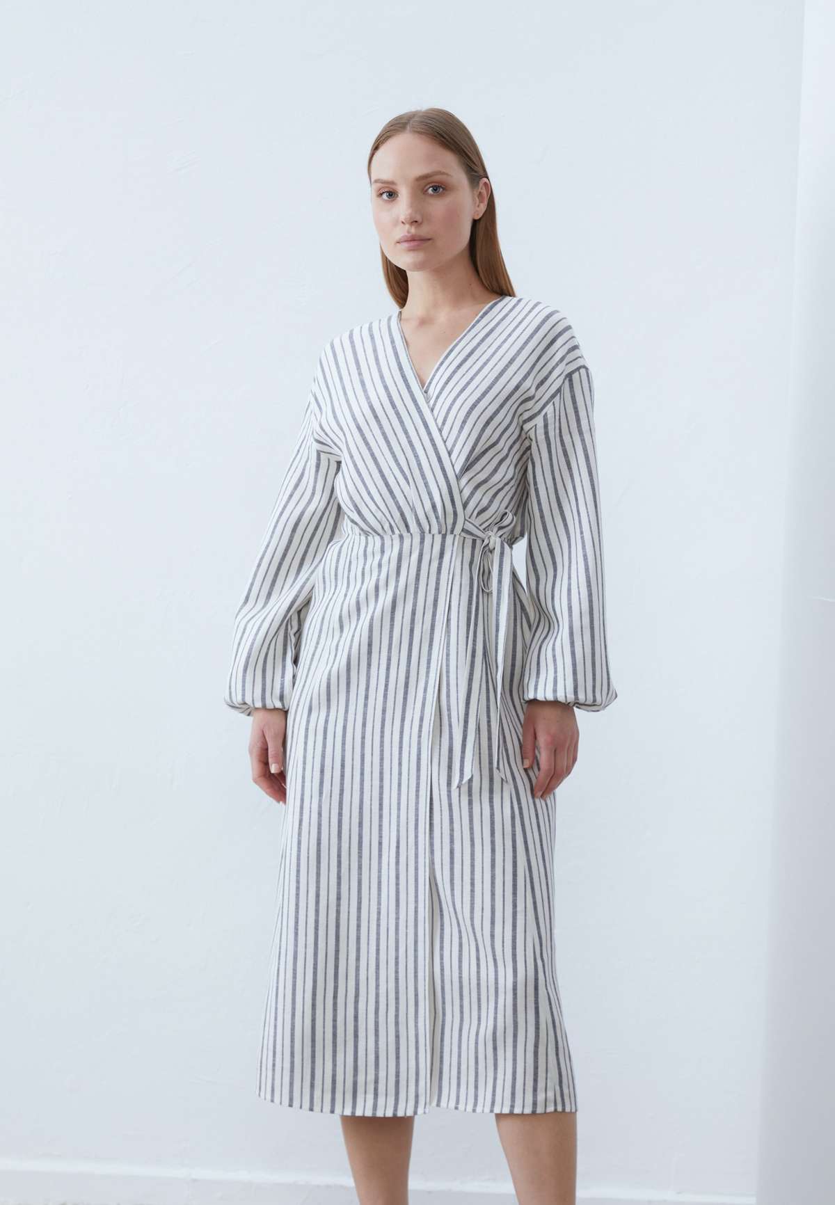 Платье LINEN BLEND DRESS